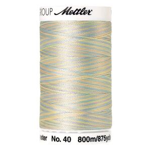 Poly Sheen Multi 40, #9936 BABY BOY PASTELS 800m Trilobal Polyester Thread by Mettler