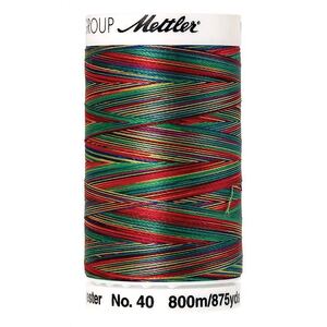 Poly Sheen Multi 40, #9937 PRIMARY MIX 800m Trilobal Polyester Thread by Mettler