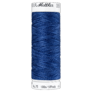 Mettler #3623 NAVY BLUE Denim Doc 100m Sewing Thread for Denim Fabrics