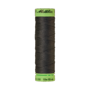 Mettler Amanda Silk #0416 DARK CHARCOAL Sewing Thread 50m