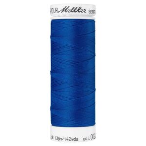 Mettler Seraflex 120, #0024 COLONIAL BLUE 130m Elastic Sewing Thread