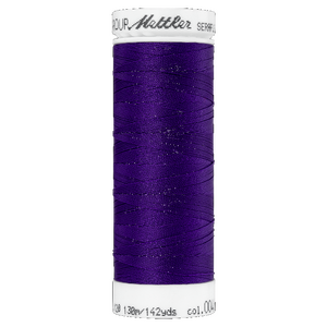 Mettler Seraflex 120, #0046 DEEP PURPLE 130m Elastic Sewing Thread