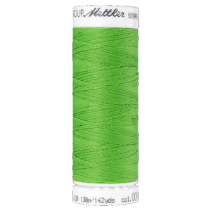 Mettler Seraflex 120, #0092 BRIGHT MINT 130m Elastic Sewing Thread