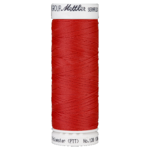 Mettler Seraflex 120, #0104 CANDY APPLE 130m Elastic Sewing Thread