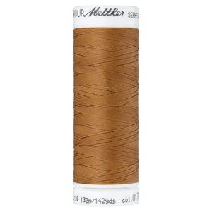 Mettler Seraflex 120, #0174 ASHLEY GOLD 130m Elastic Sewing Thread
