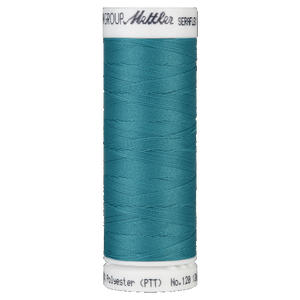 Mettler Seraflex 120, #0232 TRULY TEAL 130m Elastic Sewing Thread