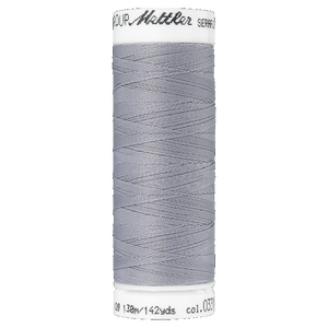 Mettler Seraflex 120, #0331 ASH MIST 130m Elastic Sewing Thread