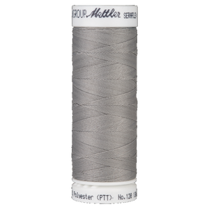 Mettler Seraflex 120, #0340 SILVER COIN 130m Elastic Sewing Thread