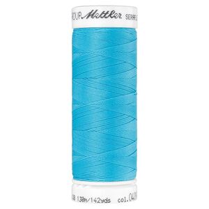 Mettler Seraflex 120, #0409 TURQUOISE 130m Elastic Sewing Thread