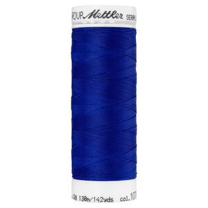 Mettler Seraflex 120, #1078 FIRE BLUE 130m Elastic Sewing Thread