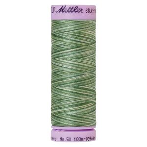 Mettler Silk-Finish Cotton Multi 50, #9819 SPRUCE PINES 100m Cotton Thread