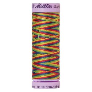 Mettler Silk-Finish Cotton Multi 50, #9824 PRIME KIDS 100m Cotton Thread