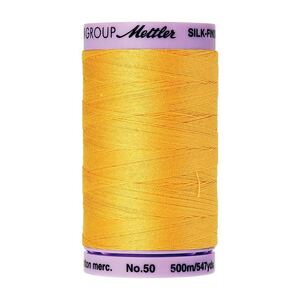 Mettler Silk-finish Cotton 50, #0120 SUMMERSUN 500m Thread (Old #0500)