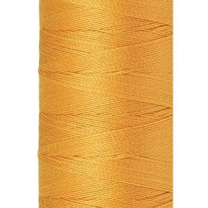 Mettler Silk-finish Cotton 50, #0161 MARIGOLD 500m Thread (Old #0505)