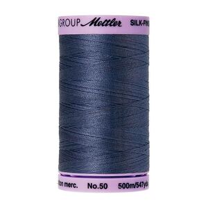 Mettler Silk-finish Cotton 50, #0311 BLUE SHADOW 500m Thread (Old #0684)