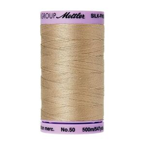 Mettler Silk-finish Cotton 50, #0538 STRAW 500m Thread (Old #0844)