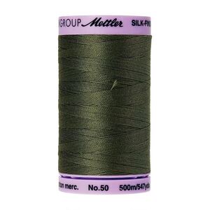 Mettler Silk-finish Cotton 50, #0731 BURNT OLIVE 500m Thread (Old #0715)