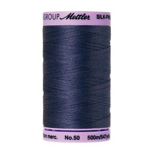 Mettler Silk-finish Cotton 50, #1365 TRUE NAVY 500m Thread (Old #0570)