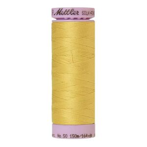 Mettler Silk-finish Cotton 50, #0115 LEMON PEEL 150m Thread