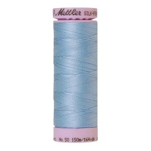 Mettler Silk-finish Cotton 50, #0272 AZURE BLUE 150m Thread