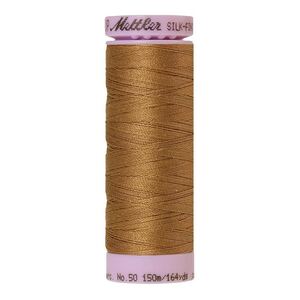 Mettler Silk-finish Cotton 50, #0287 DARK TAN 150m Thread (Old Colour #0614)