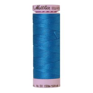 Mettler Silk-finish Cotton 50, #0339 MEDITERRANIAN BLUE 150m Thread (Old Colour #0892)