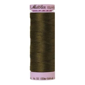 Mettler Silk-finish Cotton 50, #0667 GOLDEN BROWN 150m Thread (Old Colour #0717)