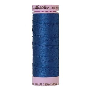 Mettler Silk-finish Cotton 50, #0697 SNORKEL BLUE 150m Thread (Old Colour #0885)