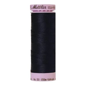 Mettler Silk-finish Cotton 50, #0827 DARK BLUE 150m Thread (Old Colour #0792)