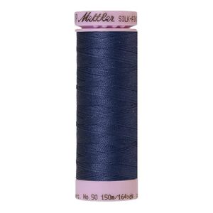 Mettler Silk-finish Cotton 50, #1365 TRUE NAVY 150m Thread (Old Colour #0570)