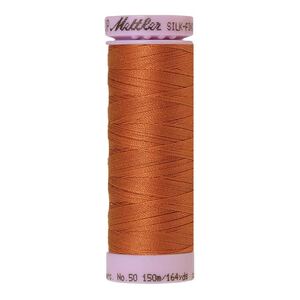 Mettler Silk-finish Cotton 50, #2103 AMBER BROWN 150m Thread