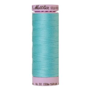 Mettler Silk-finish Cotton 50, #2792 BLUE CURACAO 150m Thread (Old Colour #0889)