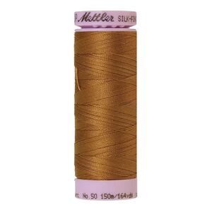 Mettler Silk-finish Cotton 50, #3514 BRONZE BROWN 150m Thread (Old Colour #0518)