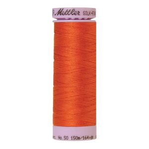 Mettler Silk-finish Cotton 50, #6255 MANDARIN ORANGE 150m Thread