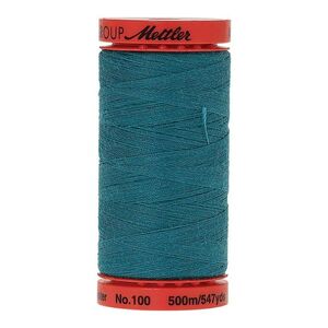 Mettler Metrosene 100, #0232 TRULY TEAL 500m Corespun Polyester Thread