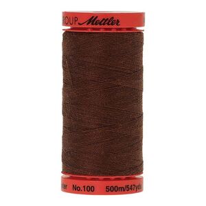 Mettler Metrosene 100, #0263 REDWOOD 500m Corespun Polyester Thread