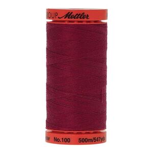 Mettler Metrosene 100, #0869 POMEGRANATE 500m Corespun Polyester Thread