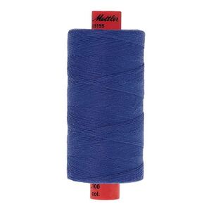 Mettler Metrosene 100, #1301 NORDIC BLUE 1000m Corespun Polyester Thread