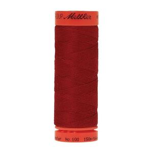 Mettler Metrosene 100, #0504 COUNTRY RED 150m Corespun Polyester Thread