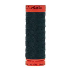 Mettler Metrosene 100, #0763 DARK GREENISH BLUE 150m Corespun Polyester Thread