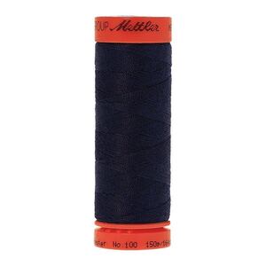 Mettler Metrosene 100, #0825 NAVY 150m Corespun Polyester Thread