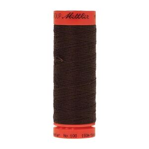 Mettler Metrosene 100, #1002 VERY DARK BROWN 150m Corespun Polyester Thread