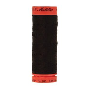 Mettler Metrosene 100, #1050 EBONY 150m Corespun Polyester Thread