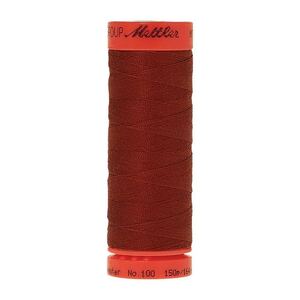 Mettler Metrosene 100, #1074 BRICK 150m Corespun Polyester Thread