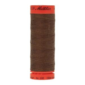 Mettler Metrosene 100, #1223 PECAN 150m Corespun Polyester Thread