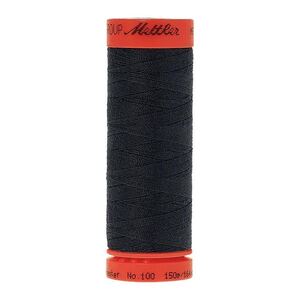 Mettler Metrosene 100, #1242 DRAB DARK BLUE 150m Corespun Polyester Thread