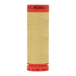 Mettler Metrosene 100, #1412 LEMON FROST 150m Corespun Polyester Thread