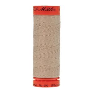 Mettler Metrosene 100, #1453 WHITE MUSHROOM 150m Corespun Polyester Thread