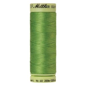Mettler Silk-finish Cotton 60, #0092 BRIGHT MINT 200m Thread