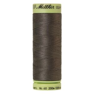 Mettler Silk-finish Cotton 60, #0416 DARK CHARCOAL Thread 200m